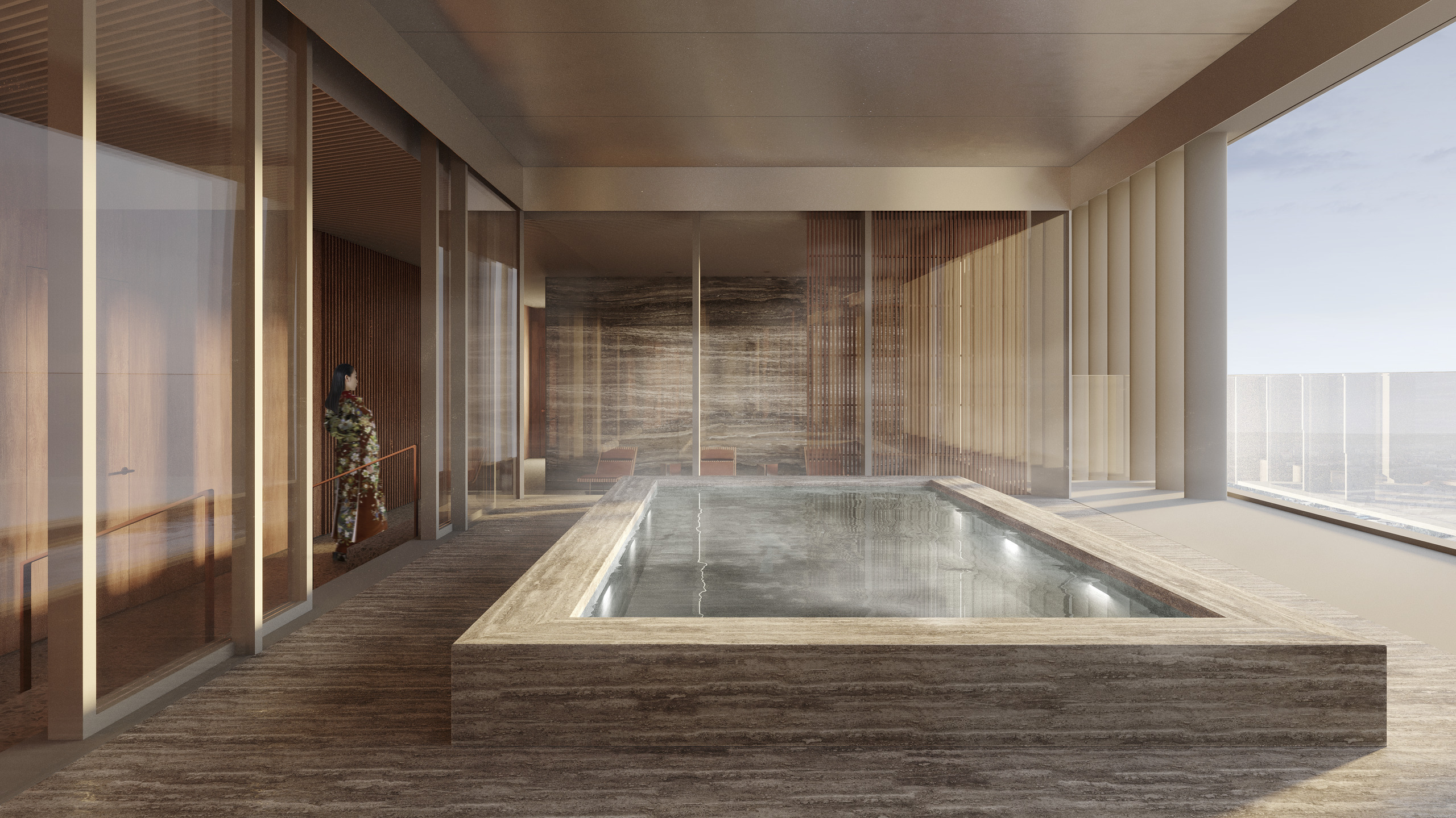 Competition win for the interior design of the Nobu Hotel, Hamburg ...