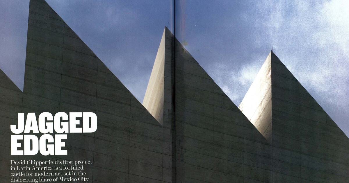 Jagged edge' • David Chipperfield Architects