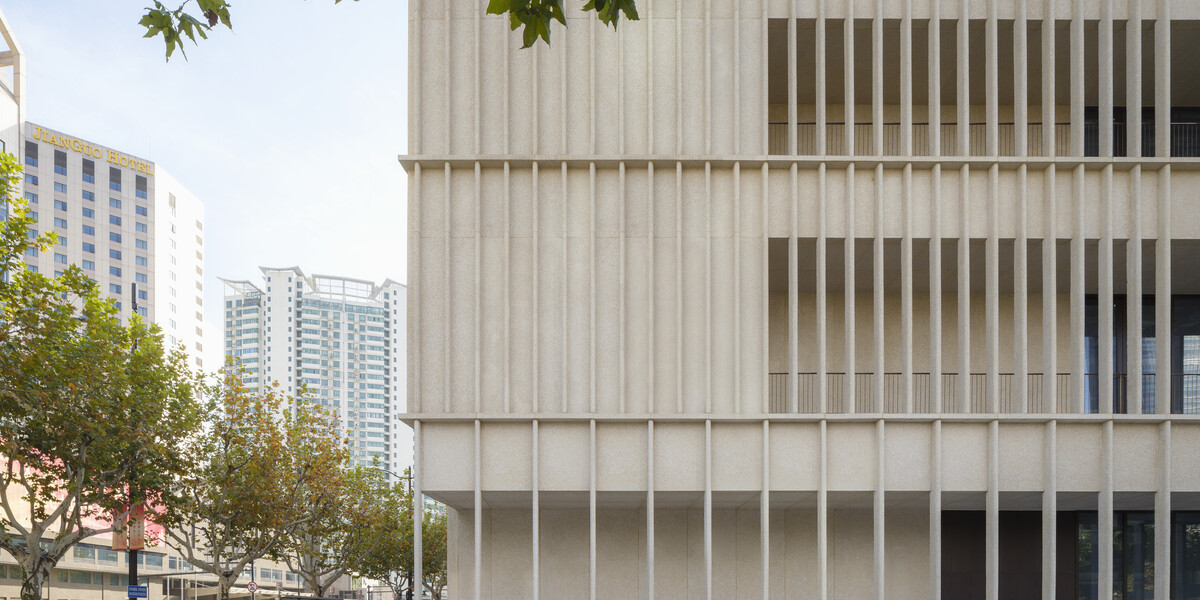 Xujiahui Library nears completion in Shanghai • David Chipperfield