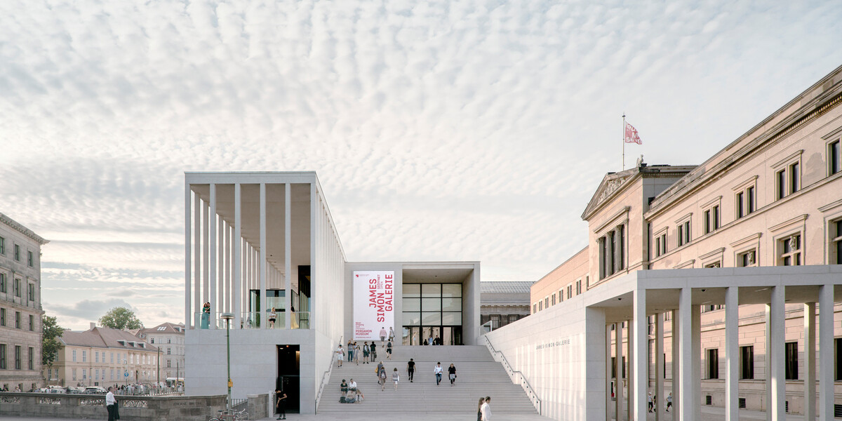 JAMES-SIMON GALLERY IN BERLIN BY DAVID CHIPPERFIELD
